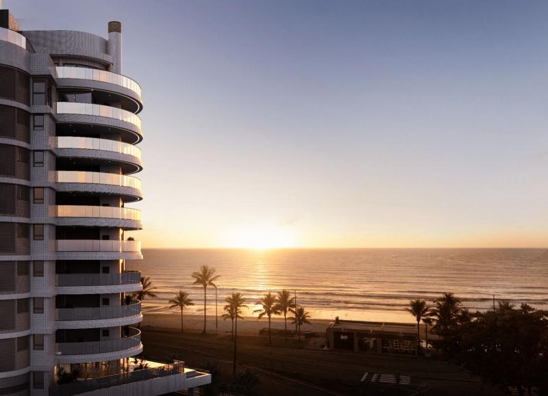 Apartamento Alto Padrão no Edifício AMIZ à venda com 3 suítes, Piscina e Vista para o  Mar no Centro de Guaratuba - Cavalheiro Imóveis